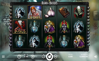 The Blood Suckers Slot Game at the 888casino Maltese Online Casino