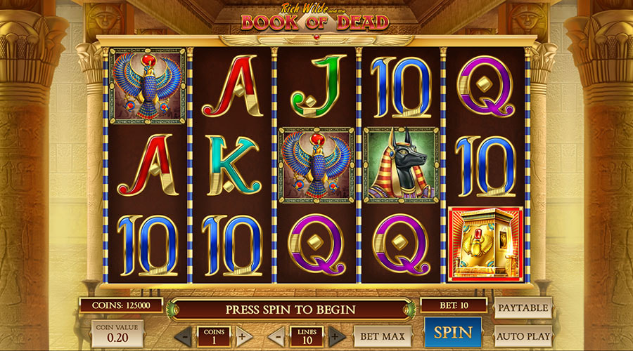 Book of Dead play online for free