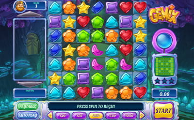 The Gemix Slot Game at the Mr Green Maltese Online Casino