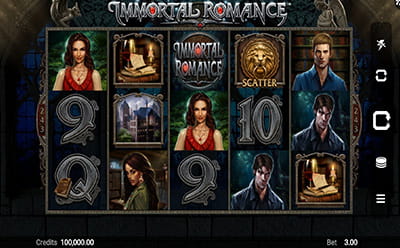 The Immortal Romance Slot Game at the 888casino Maltese Online Casino