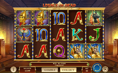 Legacy of Dead Slot Mobile