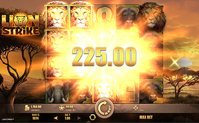 Lion Strike Slot Mobile