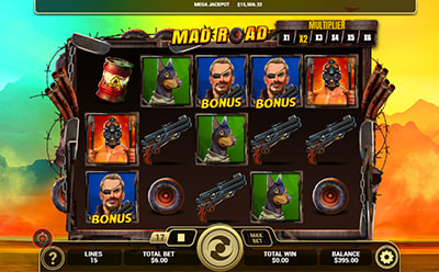 Mad Max Fury Road Slot Bonus game