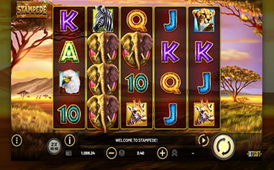 The Stampede Slot Game at the 888casino Maltese Online Casino