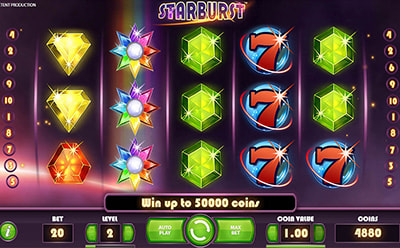 Starburst Slot Free Spins