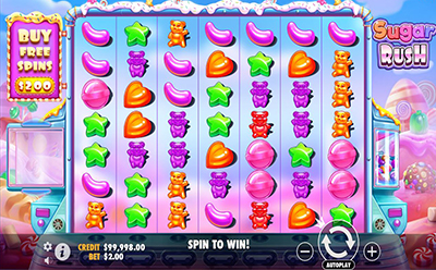 The Sugar Rush Slot Game at the BitStarz Maltese Online Casino