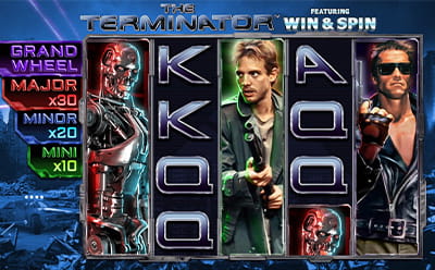 The Terminator Slot Game at the Playzee Maltese Online Casino