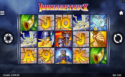 The Thunderstruck Slot Game at the JackpotCity Maltese Online Casino